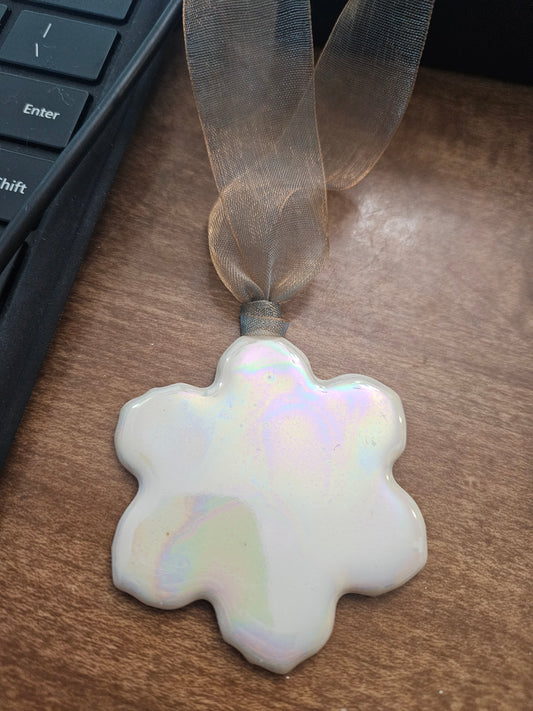 Flower Ornament - Pearlescant